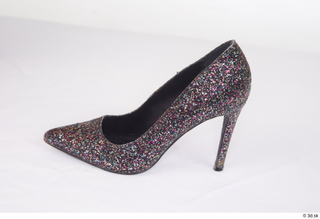 Clothes  304 black glitter high heels shoes 0006.jpg